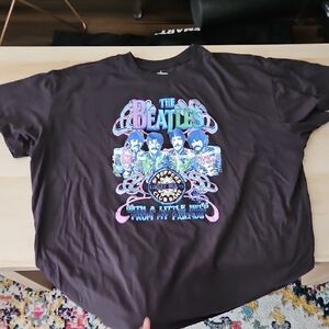 Over Sized Torrid Beatles T-Shirt Size 0X